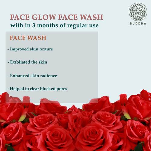 Buddha natural Face Glow Face Wash - why use 3 months