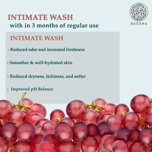 Buddha Natural Intimate Wash - why use 3 months