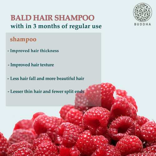 buddha natural Bald Hair Shampoo  - 3 months use