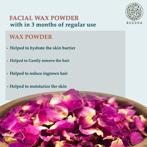 Facial Hair Removal Wax Powder - why use 3 months 