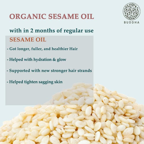 Buddha Natural Sesame oil Step to use 