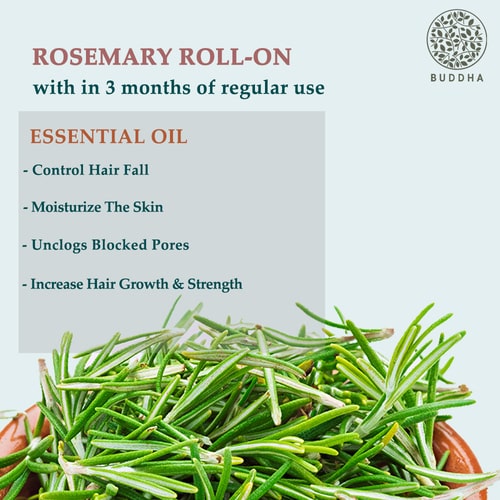 Buddha Natural Rosemary Essential Oil Roll-on - why use 3 months