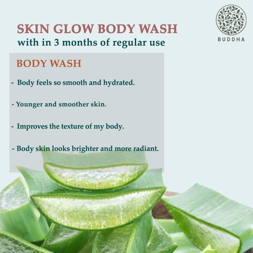 Buddha Natural Skin Glow Body Wash  - why use 3 months
