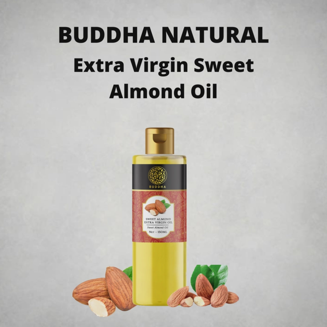Buddha Natural Cold Pressed Sweet Almond Extra Virgin Oil  Video