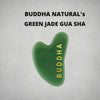 Buddha Natural Green Jade Gua Sha