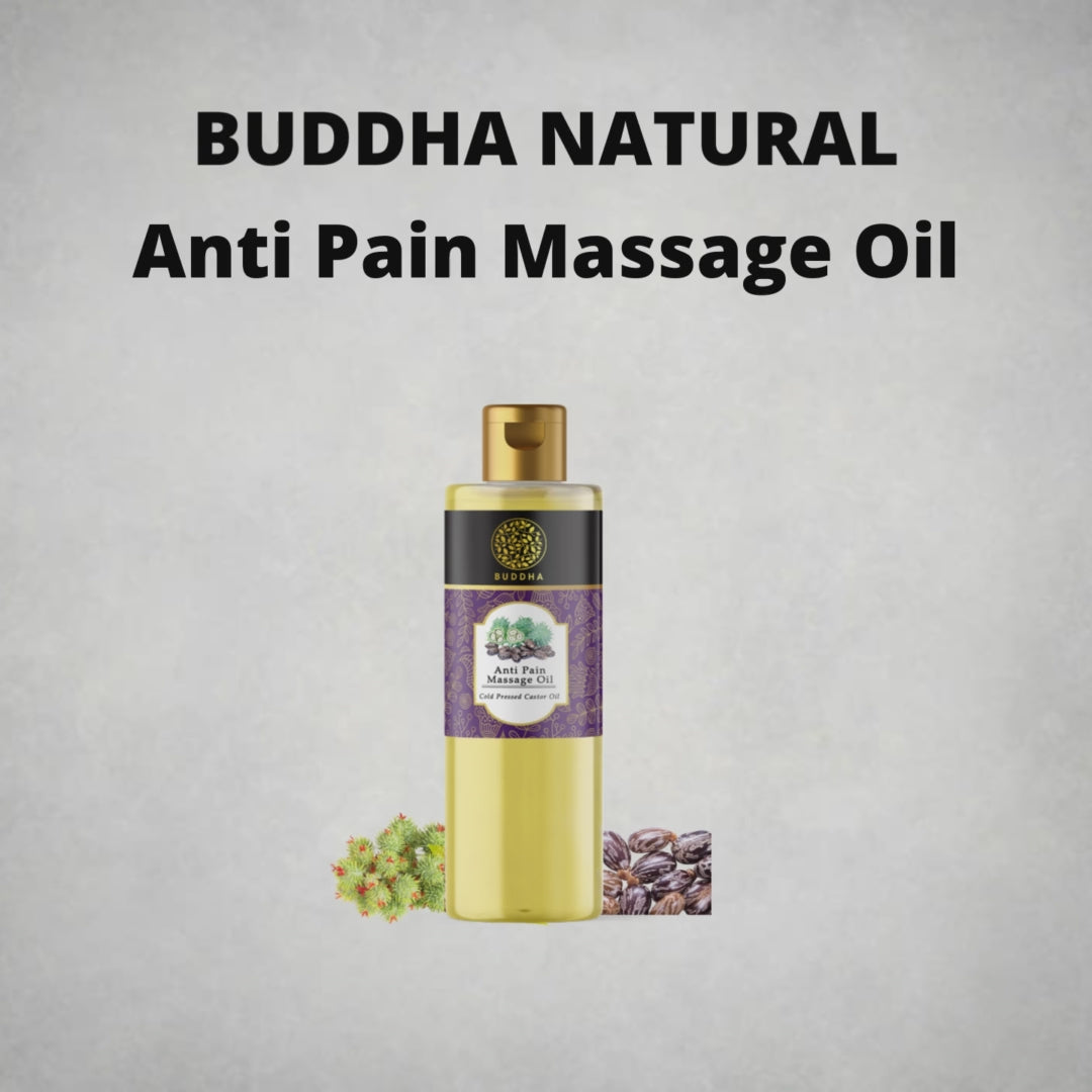Buddha Natural Anti Pain Massage Oil Video