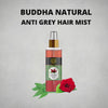 Buddha Natural Anti Grey Hair mist - black spray for white hair