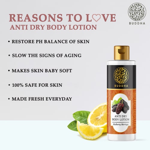 Buddha Natural Anti Dry Body Lotion - reason to love