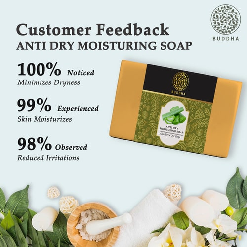 Buddha Natural Anti Dry Moisturing Soap - customer feedback