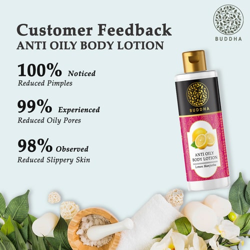 Buddha Natural Anti Oily Body Lotion - customer feedback