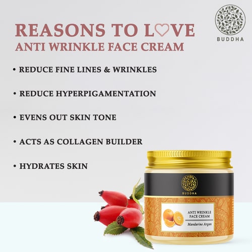 Buddha Natural Anti Wrinkle Face Cream - reason to love