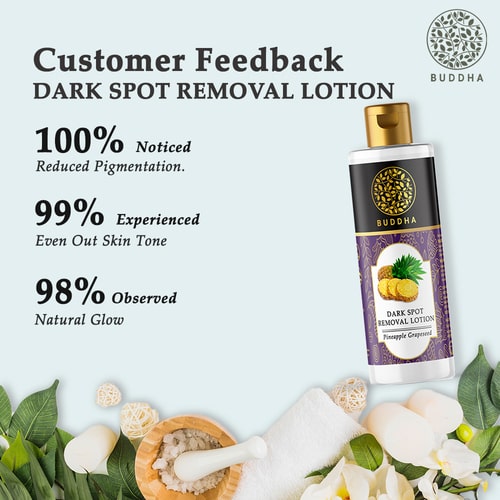 Buddha Natural Dark Spot Removal Body Lotion - customer feedback
