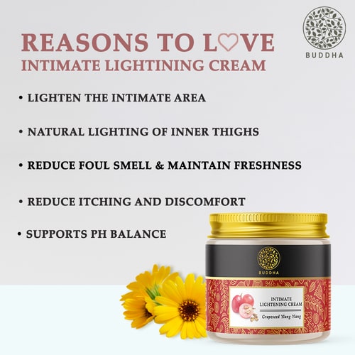 Buddha Natural Intimate Lightening Cream -reason to love