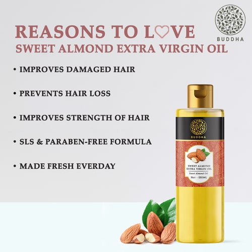 Buddha Natural Cold Pressed Sweet Almond Oil - Reason To Buy