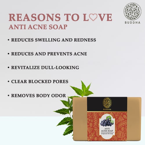 Buddha Natural Anti Acne Soap - reason to love