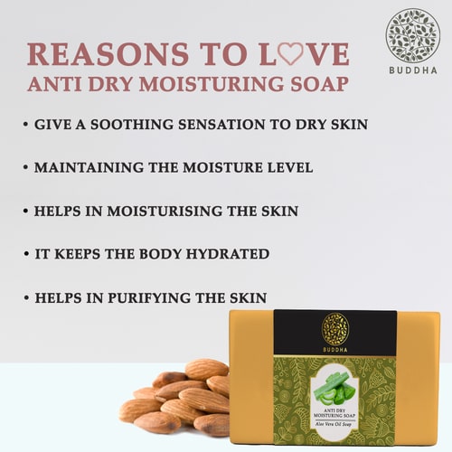 Buddha Natural Anti Dry Moisturing Soap - reason to buy