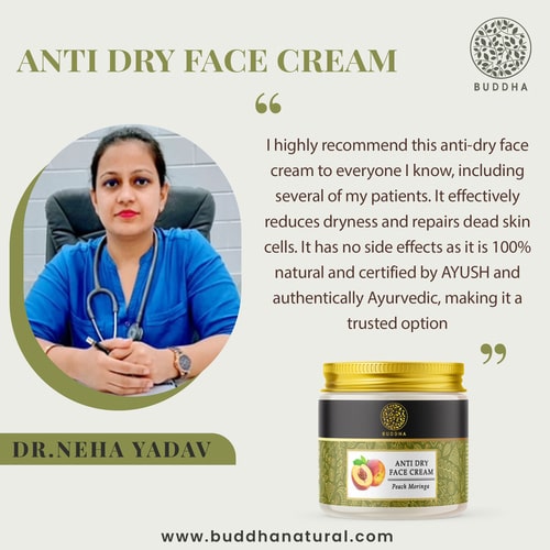 Buddha Natural Anti Dry Face cream - Dr. Neha Yadav