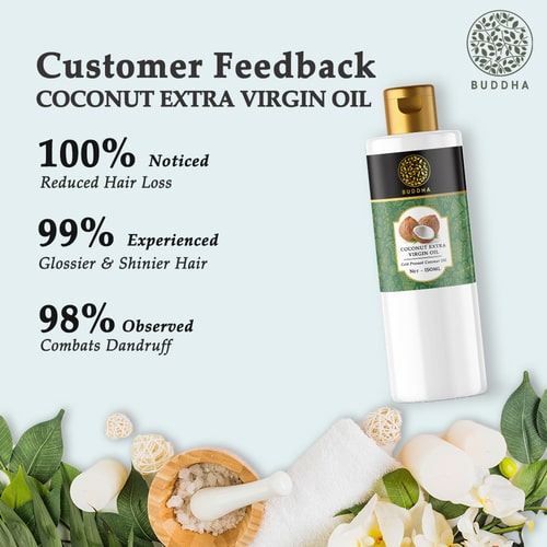 Buddha Natural Cold Pressed Coconut Oil - Customer Feedback