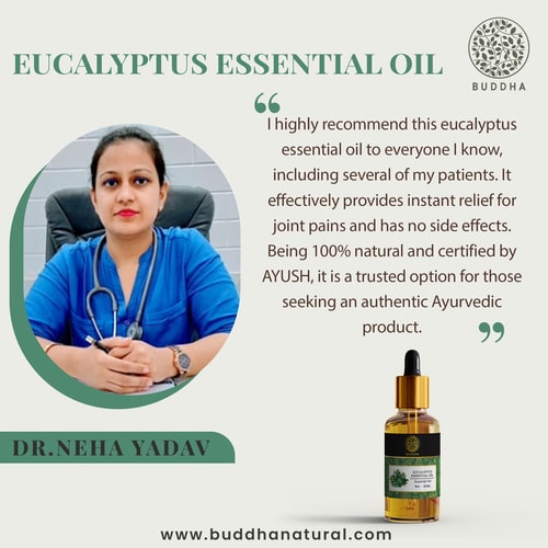Buddha Natural Eucalyptus Essential Oil - Dr. Neha Yadav