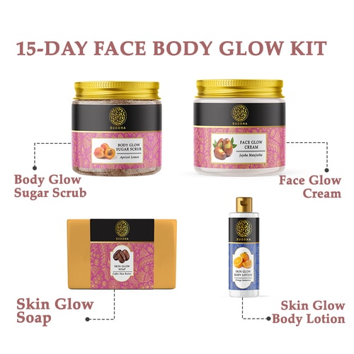 15 Days Face & Body Glow Kit - pack consist of