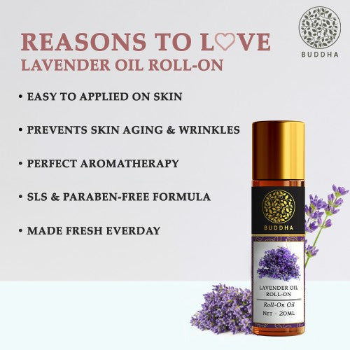 Buddha Natural Lavender Therapeutic Roll-On 