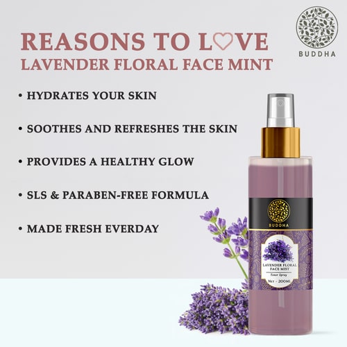Buddha Natural Lavender Facial Toner Mist - Reason To Love