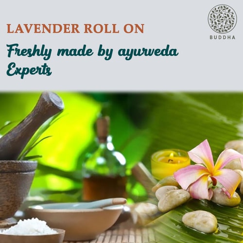 Buddha Natural Lavender Therapeutic Roll-On - made by ayurvedic experts
