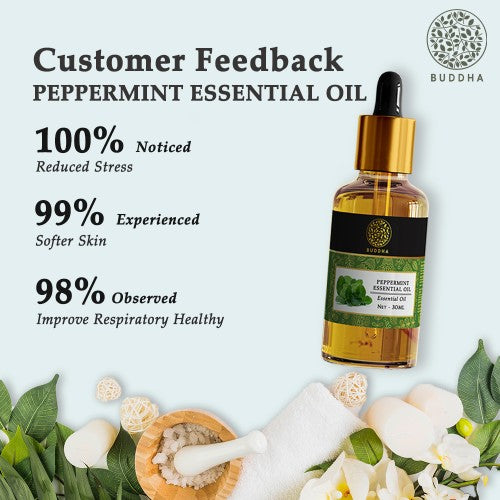 buddha natural Peppermint Essential Oil customer feedback