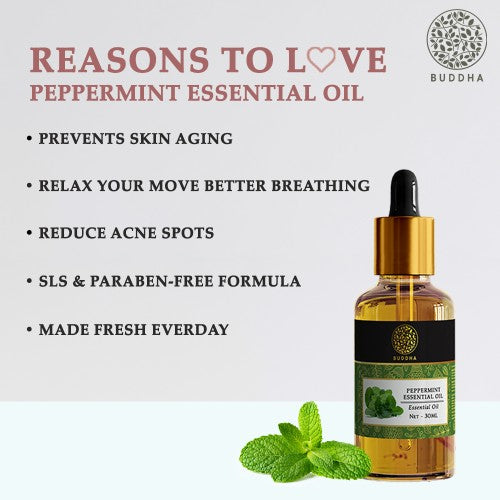 buddha natural Peppermint Essential Oil why you like