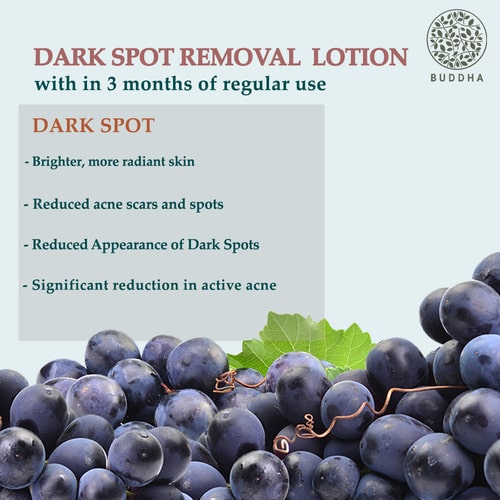 Buddha Natural Dark Spot Removal Body Lotion - 3 months regulare  use
