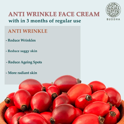 Buddha Natural Anti Wrinkle Face Cream - Regular use