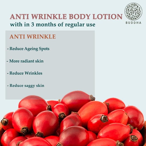 Buddha Natural Anti Wrinkle Body Lotion - 3 months regular use