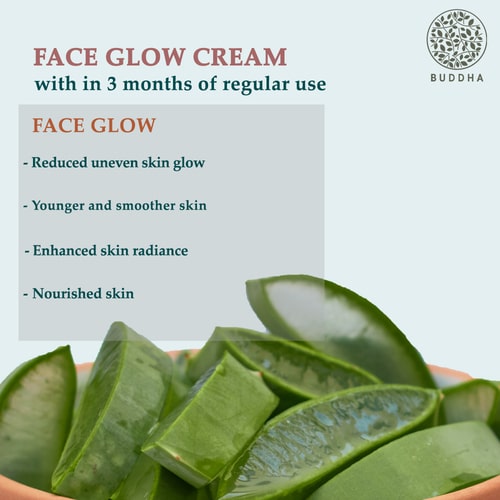 Buddha Natural Face Glow Cream - 3 months regular use