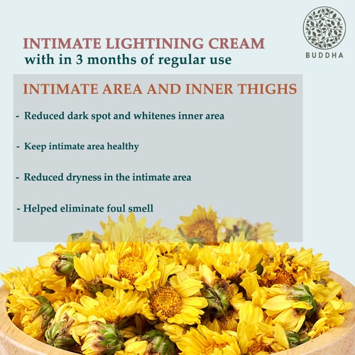 Buddha Natural Intimate Lightening Cream - 3 months regular use