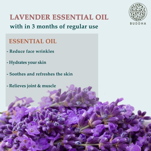 Lavender Buddha Natural Buddha Natural Pure Essential Oil - 3 Months Regular Use
